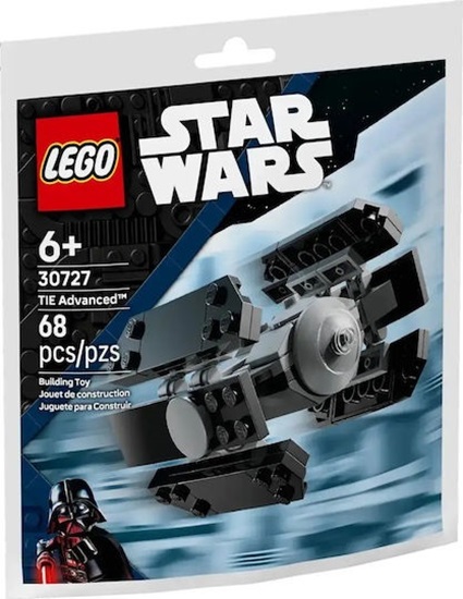 Lego Star Wars Tie Advanced Mini Model (Polybag) (30727) (LGO30727)