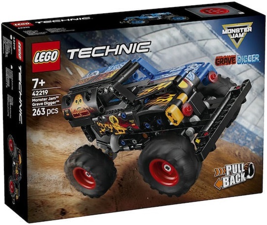 Lego Technic Monster Jam Grave Digger Fire And Ice (42219) (LGO42219)