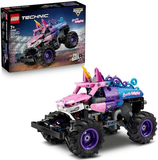 Lego Technic Monster Jam Sparkle Smash With Pull-back Motor (42220) (LGO42220)