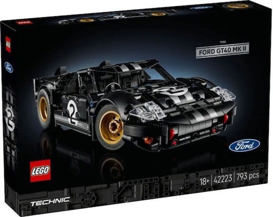 Lego Technic 1966 Ford GT40 MKII Racing Car (42223) (LGO42223)