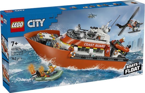 Lego City Coast Guard Lifeboat With Helicopter (60504) (LGO60504)