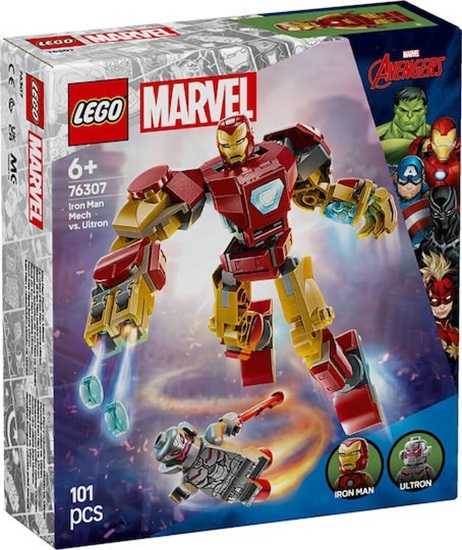 Lego Marvel Super Heroes Iron Man Mech Vs Ultron (76307) (LGO76307)