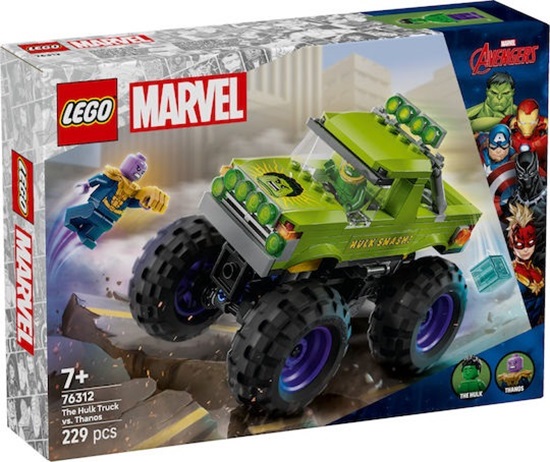 Lego Marvel Super Heroes Marvel Hulk Truck vs. Thanos (76312) (LGO76312)
