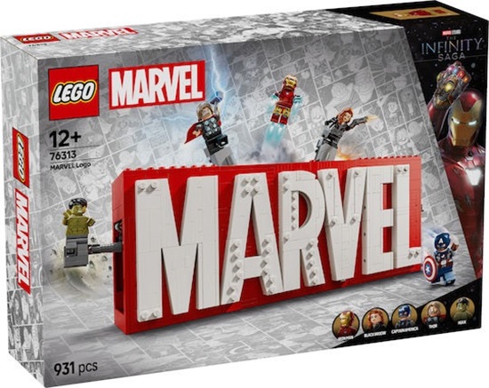 Lego Marvel Logo & Minifigures (76313) (LGO76313)