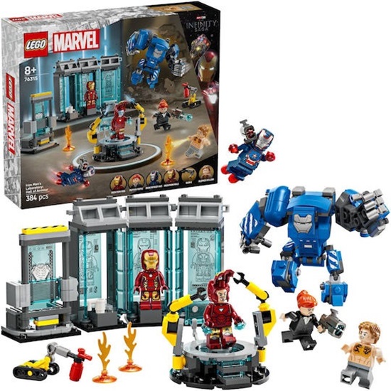 Lego Marvel Super Heroes Iron Man's Laboratory: Hall of Armor (76315) (LGO76315)