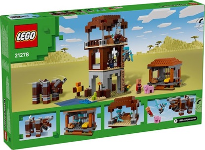 Εικόνα της Lego Minecraft A Ravager at the Plunderer Outpost (21278) (LGO21278)
