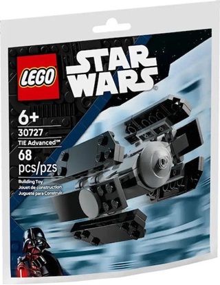 Εικόνα της Lego Star Wars Tie Advanced Mini Model (Polybag) (30727) (LGO30727)