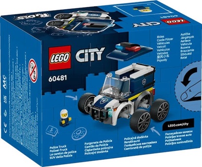 Εικόνα της Lego City Cool Cars - Police Truck (60481) (LGO60481)