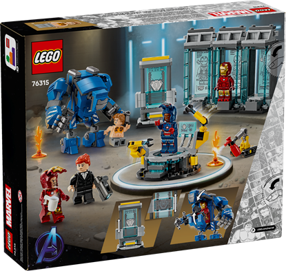 Εικόνα της Lego Marvel Super Heroes Iron Man's Laboratory: Hall of Armor (76315) (LGO76315)