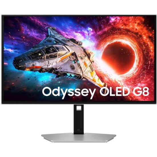 Samsung Monitor Odyssey OLED G8 G80SH 27" QD-OLED 4K UHD USB-C DP2.1 240Hz HDR10+ (S27HG800SU) (SAMLS27HG800SUXEN)-SAMLS27HG800SUXEN