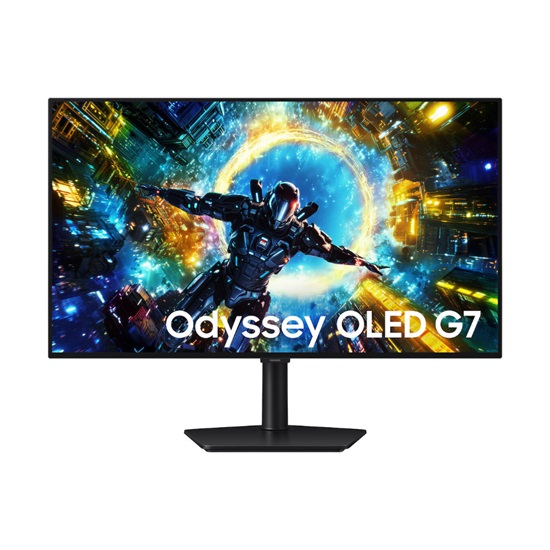 Samsung Monitor Odyssey OLED G7 G73SH 32" WOLED 4K UHD Dual Mode 165Hz/330Hz HDR10+ (S32HG730SU) (SAMLS32HG730SUXEN)-SAMLS32HG730SUXEN