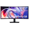 Samsung Monitor ViewFinity S8 S85TH 40" VA Curved 5K2K WUHD Thunderbolt 5 144Hz HDR10+ (S40H850TAU) (SAMLS40H850TAUXEN)-SAMLS40H850TAUXEN