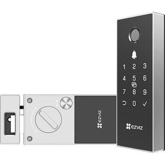Ezviz DL03 Pro Smart Rim Lock (310500548) (EZVCS-DL03)-EZVCS-DL03