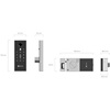 Ezviz DL03 Pro Smart Rim Lock (310500548) (EZVCS-DL03)-EZVCS-DL03