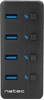 NATEC Mantis 2 4-Port USB 3.0 Hub with On/Off Switches & AC Adapter (NHU-1557) (NTCNHU-1557)