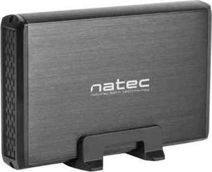 Εικόνα της NATEC Rhino 3.5" SATA HDD/SSD Enclosure USB 3.0 Aluminum - Black (NKZ-0448) (NTCNKZ-0448)