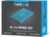 NATEC Rhino Go 2.5" SATA HDD/SSD Enclosure USB 3.0 - Blue (NKZ-1280) (NTCNKZ-1280)