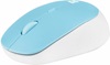 NATEC Harrier 2 Silent Wireless Mouse 1600 DPI Bluetooth 5.1 - White-Blue (NMY-1963) (NTCNMY-1963)