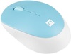 NATEC Harrier 2 Silent Wireless Mouse 1600 DPI Bluetooth 5.1 - White-Blue (NMY-1963) (NTCNMY-1963)