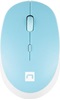 NATEC Harrier 2 Silent Wireless Mouse 1600 DPI Bluetooth 5.1 - White-Blue (NMY-1963) (NTCNMY-1963)