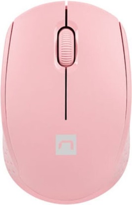 Εικόνα της NATEC Stork Wireless Optical Mouse 1600 DPI - Pink (NMY-2002) (NTCNMY-2002)