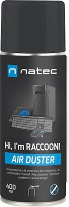 Εικόνα της NATEC Raccoon Compressed Air Duster 400ml (NSC-2119) (NTCNSC-2119)