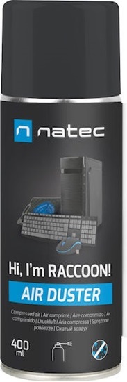NATEC Raccoon Compressed Air Duster 400ml (NSC-2119) (NTCNSC-2119)