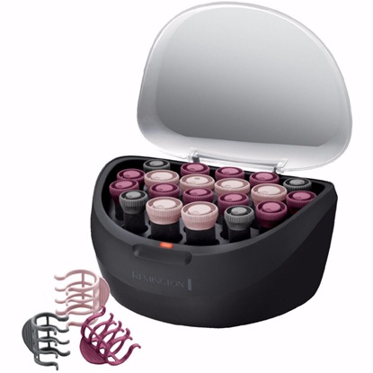 REMINGTON Heated Hair Rollers Set 20Pcs Black (H5600) (REMH5600)-REMH5600