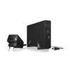 Raidsonic ICY BOX Enclosure for 1x HDD/SSD with USB 3.1 (Gen 2) Type-C Interface and LED Ring (IB-377-C31) (ICYBIB-377-C31)-RSCICYBIB-377-C31