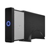 Raidsonic ICY BOX Enclosure for 1x HDD/SSD with USB 3.1 (Gen 2) Type-C Interface and LED Ring (IB-377-C31) (ICYBIB-377-C31)-RSCICYBIB-377-C31