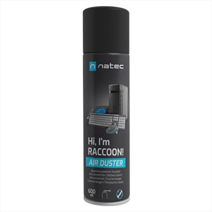 Εικόνα της NATEC Raccoon Compressed Air Duster 600ml (NSC-1763) (NTCNSC-1763)