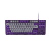 Fury Gaming Keyboard Kanabo K2 US Layout White Backlight Mechanical Gray-Violet (NFU-2350) (FURNFU-2350)-FURNFU-2350