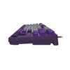 Fury Gaming Keyboard Kanabo K2 US Layout White Backlight Mechanical Gray-Violet (NFU-2350) (FURNFU-2350)-FURNFU-2350