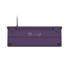 Fury Gaming Keyboard Kanabo K2 US Layout White Backlight Mechanical Gray-Violet (NFU-2350) (FURNFU-2350)-FURNFU-2350