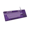 Fury Gaming Keyboard Kanabo K2 US Layout White Backlight Mechanical Violet (NFU-2351) (FURNFU-2351)-FURNFU-2351