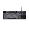 Fury Gaming Keyboard Kanabo K2 US Layout White Backlight Mechanical Black-Gray (NFU-2386) (FURNFU-2386)-FURNFU-2386