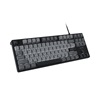 Fury Gaming Keyboard Kanabo K2 US Layout White Backlight Mechanical Black-Gray (NFU-2386) (FURNFU-2386)-FURNFU-2386