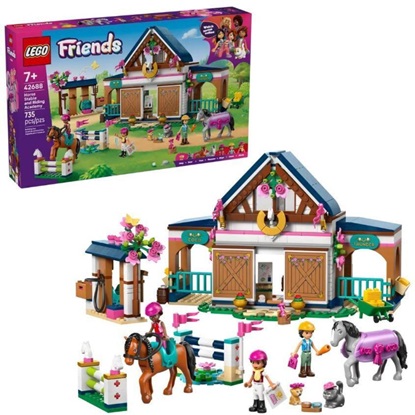 LEGO Friends Horse Stable and Riding Academy (42688) (LGO42688)-LGO42688
