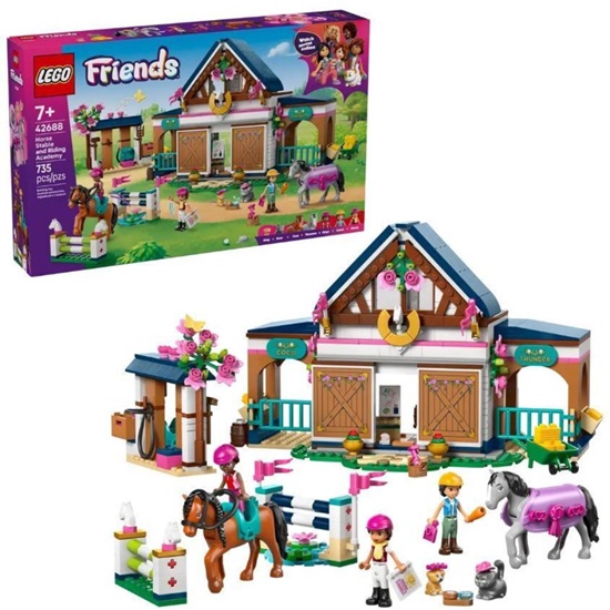 LEGO Friends Horse Stable and Riding Academy (42688) (LGO42688)-LGO42688
