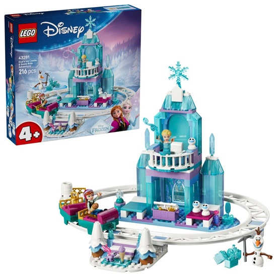 LEGO Disney Elsa's Ice Castle & Snow Ride Adventure (43281) (LGO43281)-LGO43281