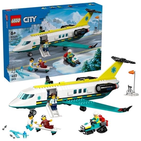 LEGO City Air Ambulance (60465) (LGO60465)-LGO60465