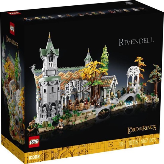 Lego The Lord of the Rings: Rivendell (10316) (LGO10316)-LGO10316