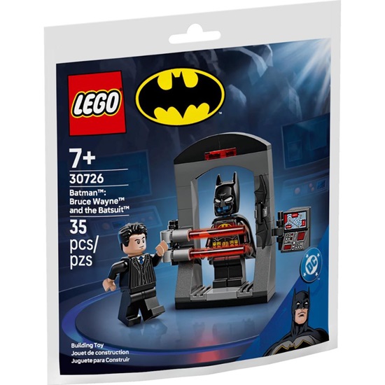Lego Super Heroes Batman: Bruce Wayne And The Batsuit (Polybag) (30726) (LGO30726)-LGO30726