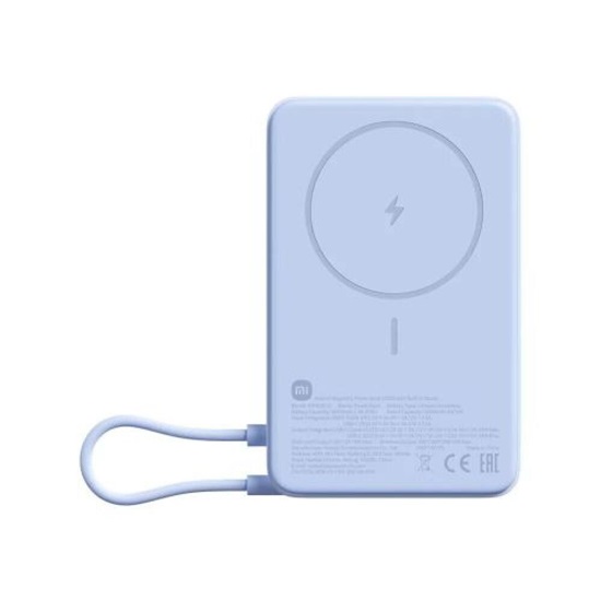 Xiaomi Magnetic Power Bank 10000 with Built-in Stand Blue (BHR08PCGL) (XIABHR08PCGL)-XIABHR08PCGL