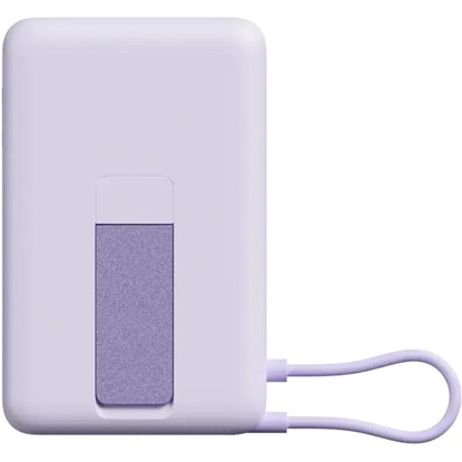 Xiaomi Magnetic Power Bank 10000 with Built-in Stand Purple (BHR08PAGL) (XIABHR08PAGL)-XIABHR08PAGL