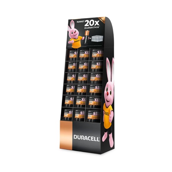 Duracell Display - 96 x AA 4BL + 48 x AAA 4BL (DURDISPLAY)-DURDISPLAY