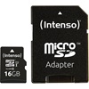 INTENSO microSDHC Card 16GB Class 10 UHS-I Premium with Adapter (3423470) (INTE3423470)