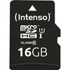 INTENSO microSDHC Card 16GB Class 10 UHS-I Premium with Adapter (3423470) (INTE3423470)