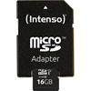 INTENSO microSDHC Card 16GB Class 10 UHS-I Premium with Adapter (3423470) (INTE3423470)