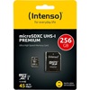 INTENSO microSDXC Card 256GB Class 10 UHS-I Premium with Adapter (3423492) (INTE3423492)